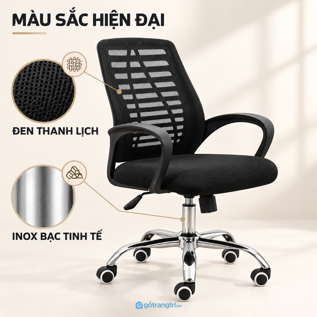 Dễ phối cùng văn phòng và góc làm việc tại nhà