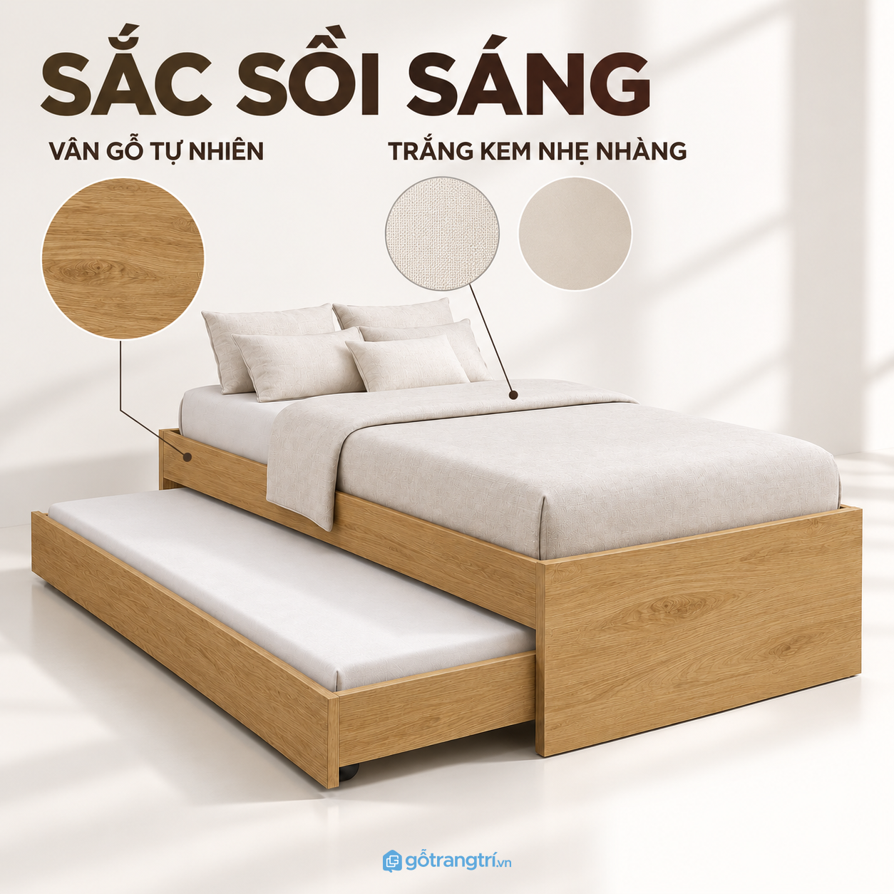 Dễ phối hợp với nhiều không gian nội thất