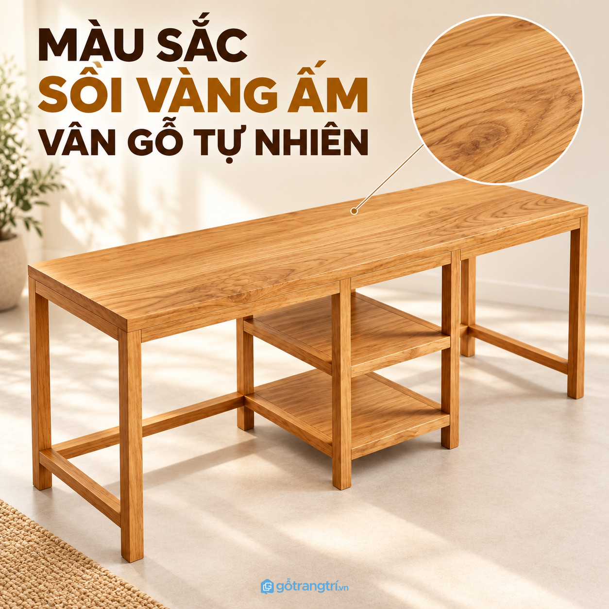 Dễ phối hợp với nhiều không gian nội thất
