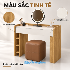 Dễ phối hợp với nhiều không gian nội thất phòng ngủ