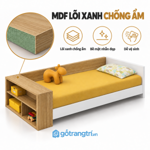 Dễ phối hợp với nhiều không gian phòng trẻ em