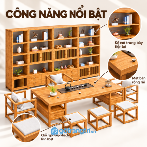 Hộc kéo tăng không gian lưu trữ tiện dụng