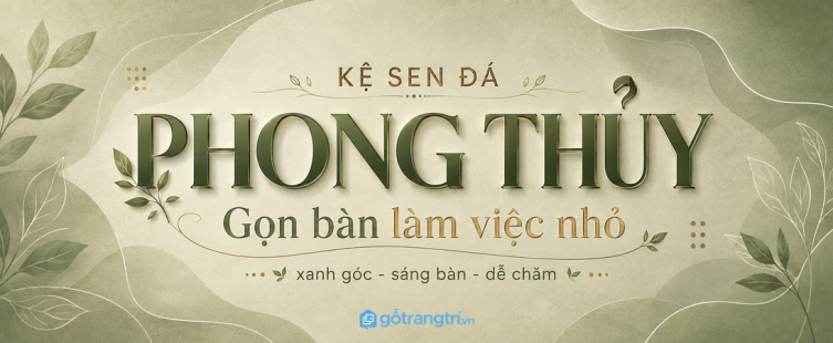 Kệ chậu cây phong thủy phòng khách nhỏ: gọn góc xanh, sáng tài lộc và dễ chăm mỗi ngày