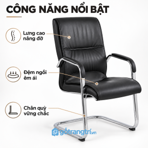 Kết cấu chân quỳ phù hợp phòng họp và tiếp khách