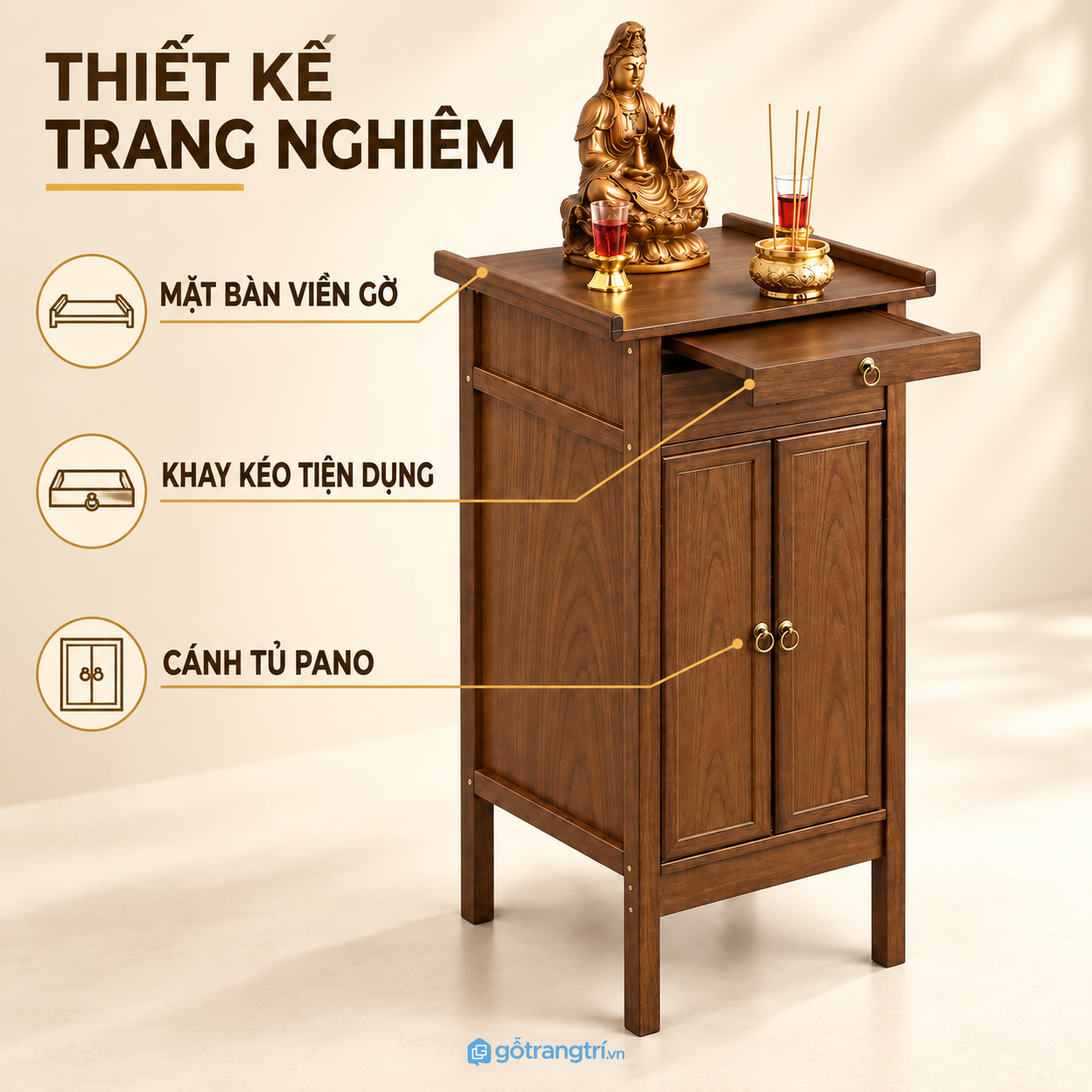 Thiết kế dáng cao, giữ nét truyền thống