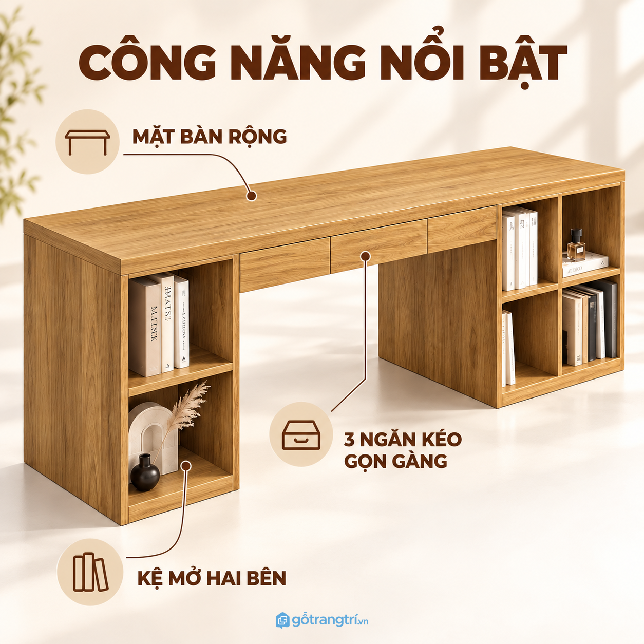 Nhiều khoang lưu trữ, dễ phân loại sách và tài liệu Nhiều khoang lưu trữ, dễ phân loại sách và tài liệu