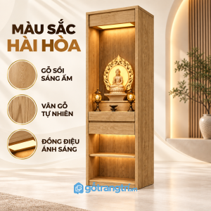 Phù hợp phòng khách và không gian thờ riêng