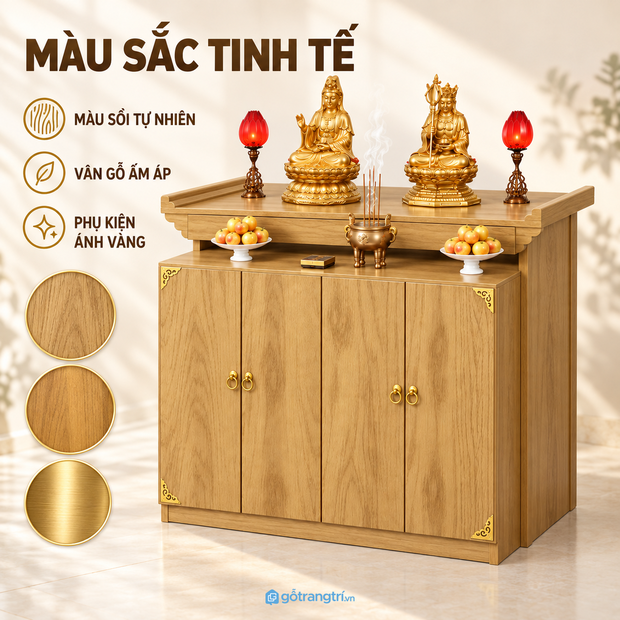 Phù hợp phòng khách và phòng thờ gia đình Phù hợp phòng khách và phòng thờ gia đình