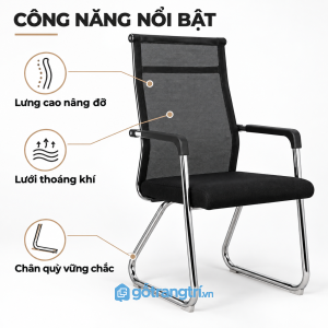 Tay vịn cố định và kết cấu phù hợp phòng họp