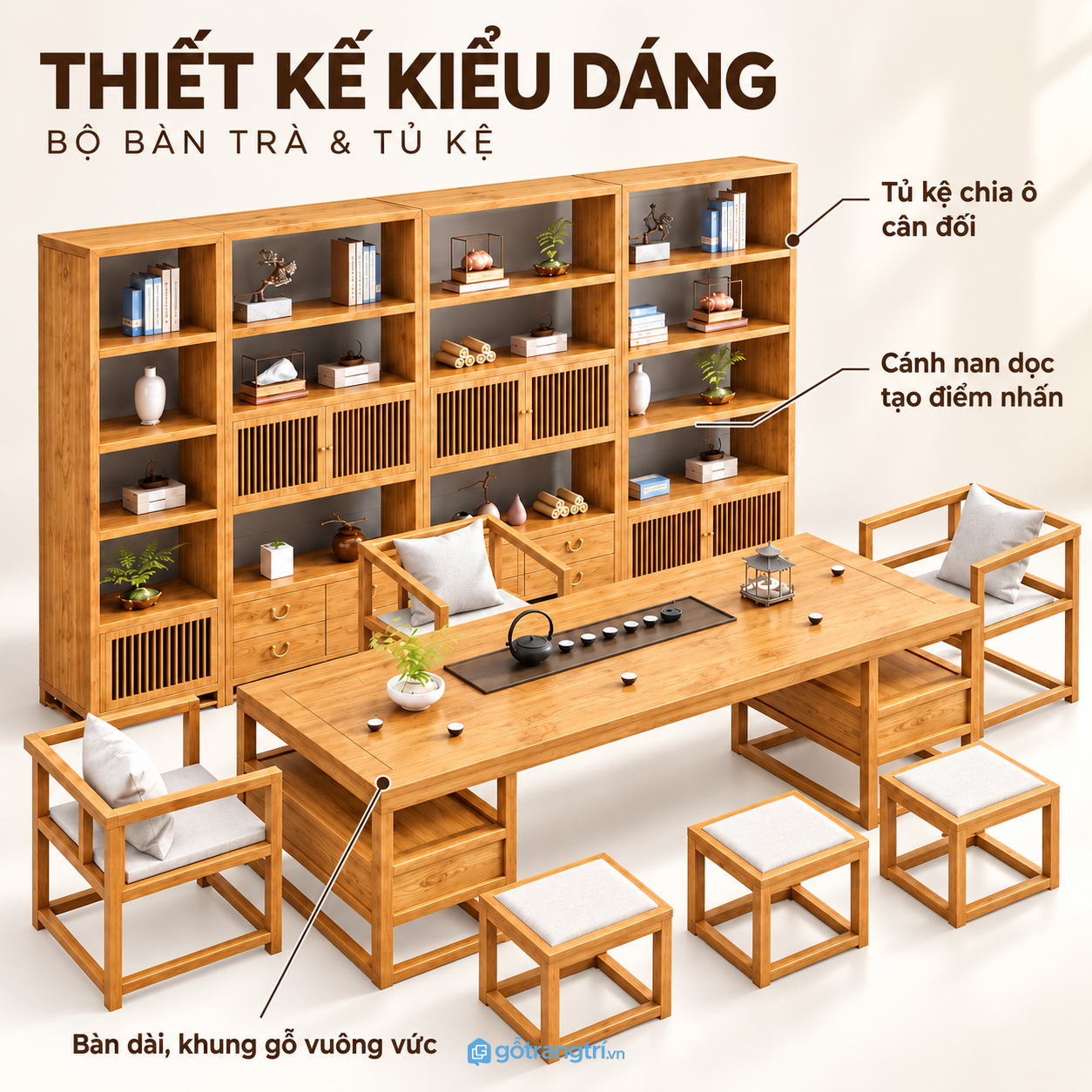 Thiết kế Á Đông hiện đại, đường nét gọn Thiết kế Á Đông hiện đại, đường nét gọn