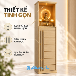 Thiết kế cao gọn, phù hợp không gian hiện đại