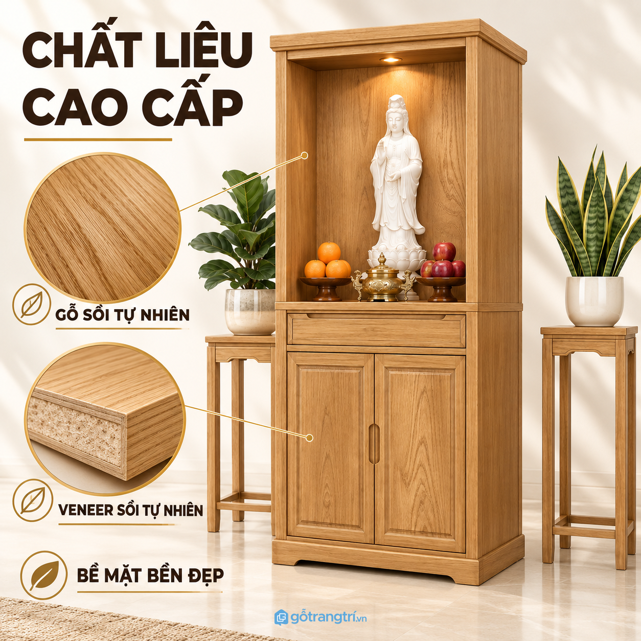 Thiết kế hiện đại, gọn gàng và trang nghiêm Thiết kế hiện đại, gọn gàng và trang nghiêm