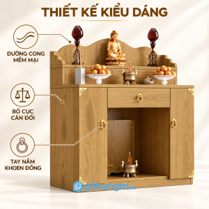 Thiết kế hiện đại nhưng vẫn giữ nét truyền thống