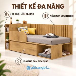 Thiết kế hiện đại, tích hợp nhiều công năng