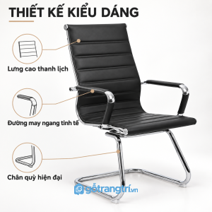 Thiết kế lưng cao thanh thoát, ít chi tiết thừa
