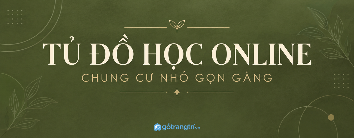 Tủ đồ học online cho chung cư nhỏ: gọn sách vở, sạch dây sạc và dễ tập trung