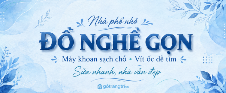 Tủ đồ nghề gia đình cho nhà phố nhỏ: gọn máy khoan, sạch vít ốc và dễ sửa nhanh