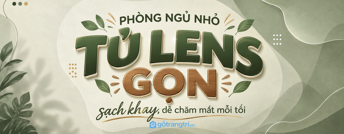 Tủ kính áp tròng đầu giường cho phòng ngủ nhỏ: gọn lens, sạch khay và dễ chăm mắt mỗi tối