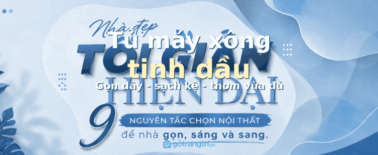 Tủ lọ tinh dầu lối vào nhà phố: gọn chai nhỏ, sạch mùi và dễ tạo hương