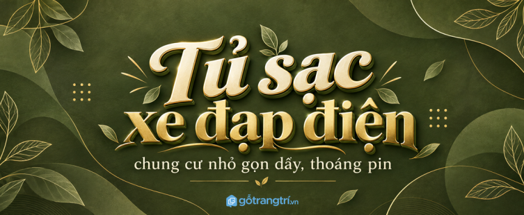 Tủ sạc xe đạp điện cho chung cư nhỏ: gọn dây, thoáng pin và dễ kiểm soát