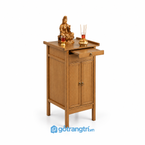 Tủ thờ đứng gỗ có ngăn kéo GHS-5019