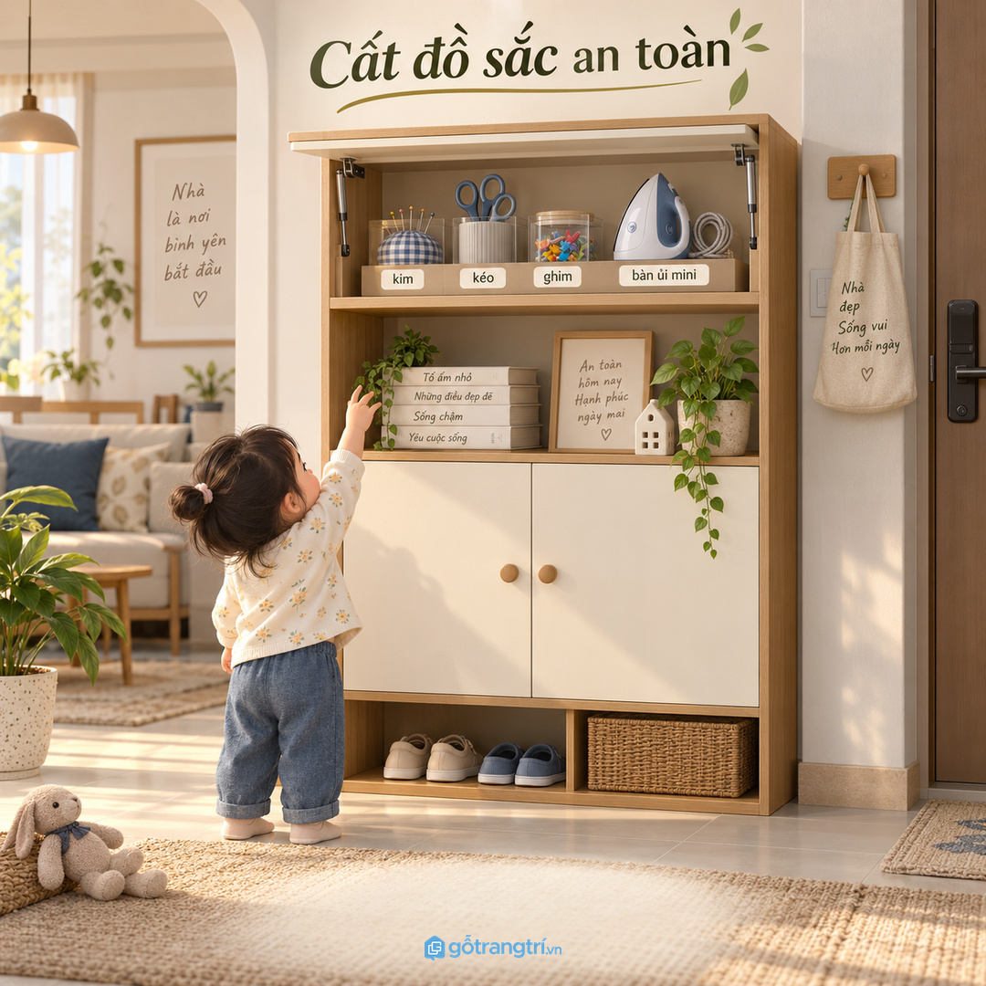 Kim kéo và phụ kiện sắc cần khoang an toàn riêng