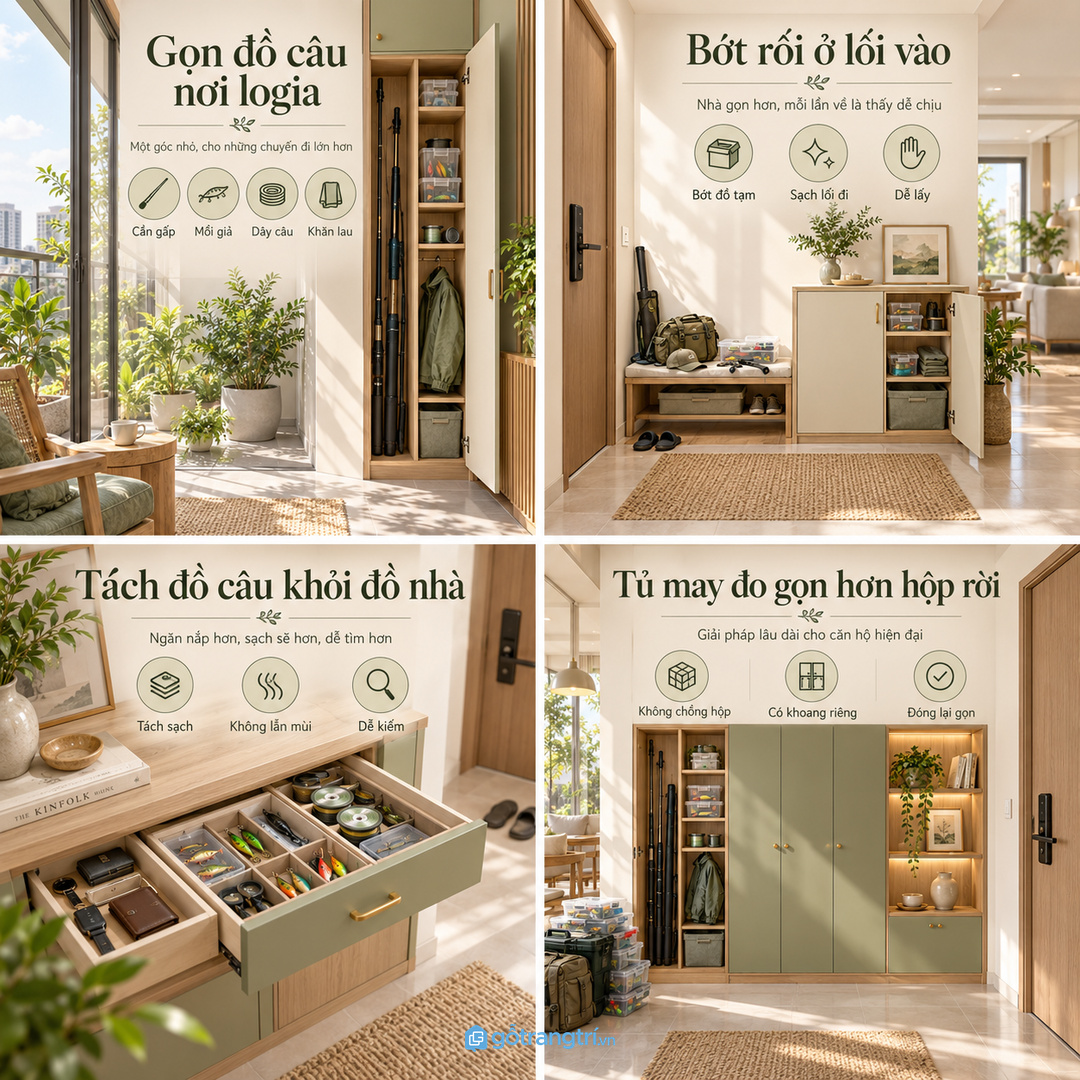 Hộp nhựa rời dễ chồng lộn xộn nếu thiếu khoang tủ cố định