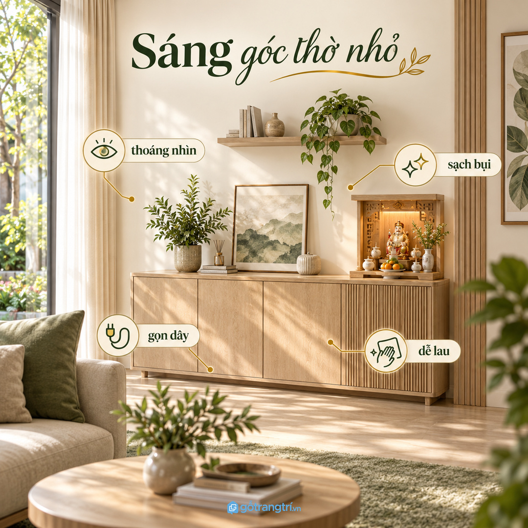 Gọn sạch và sáng sủa là nền tảng trước khi nói đến yếu tố phong thủy