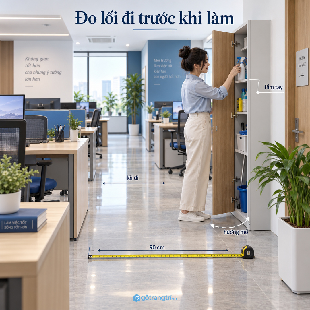 Đừng biến tủ dụng cụ dọn bàn thành kho đồ linh tinh