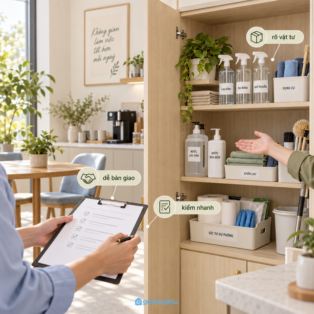 Tủ đồ thất lạc không nên thành kho đồ linh tinh không có người phụ trách