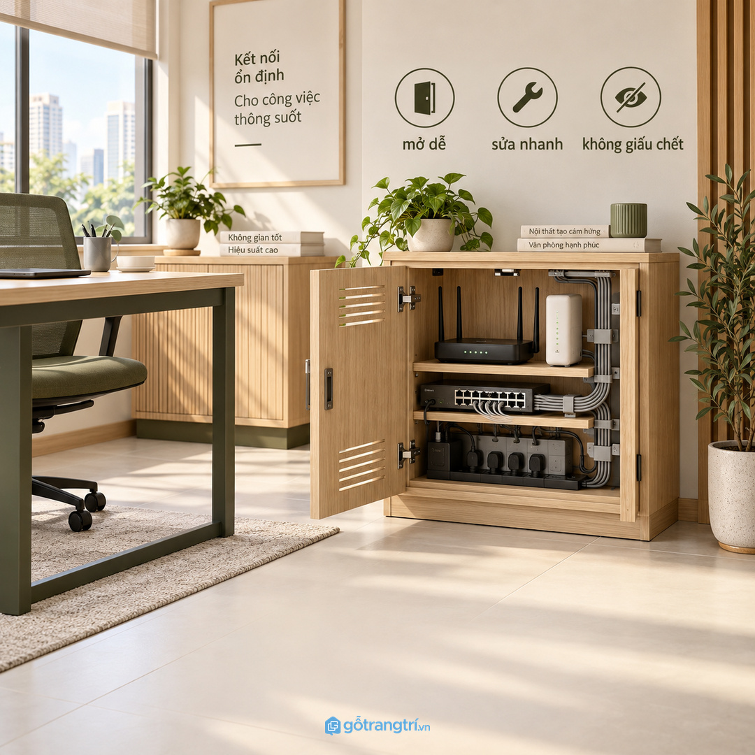 Sai lầm là giấu router thật kín nhưng không mở được khi cần sửa