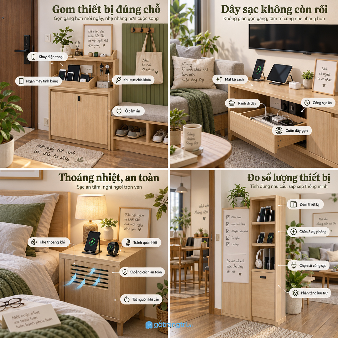 Không nên biến trạm sạc thành hộp kín bí nhiệt và khó kiểm soát