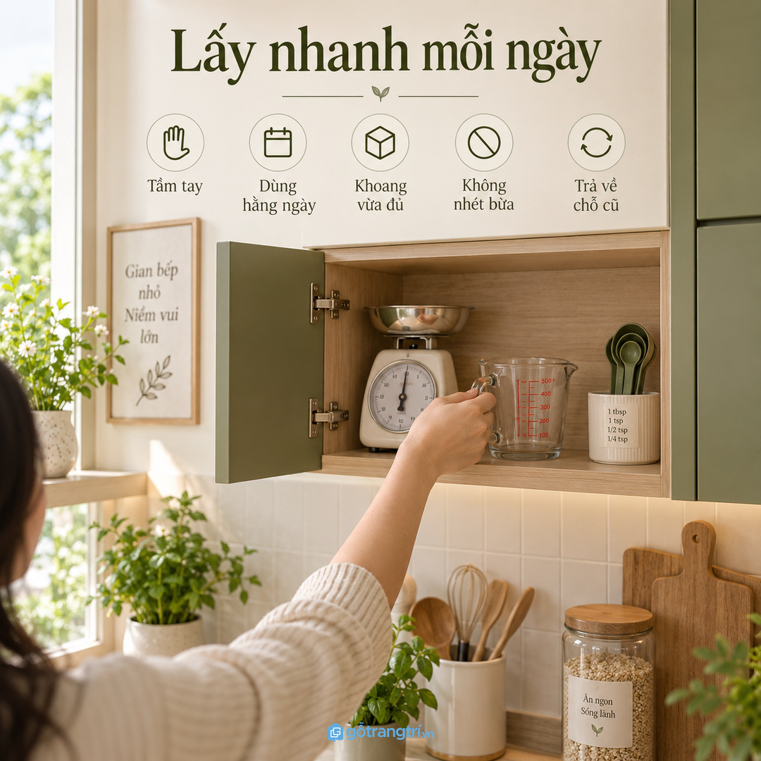 Nhà hay làm bánh cần bột men cân cốc đong và khuôn đi cùng một tuyến thao tác