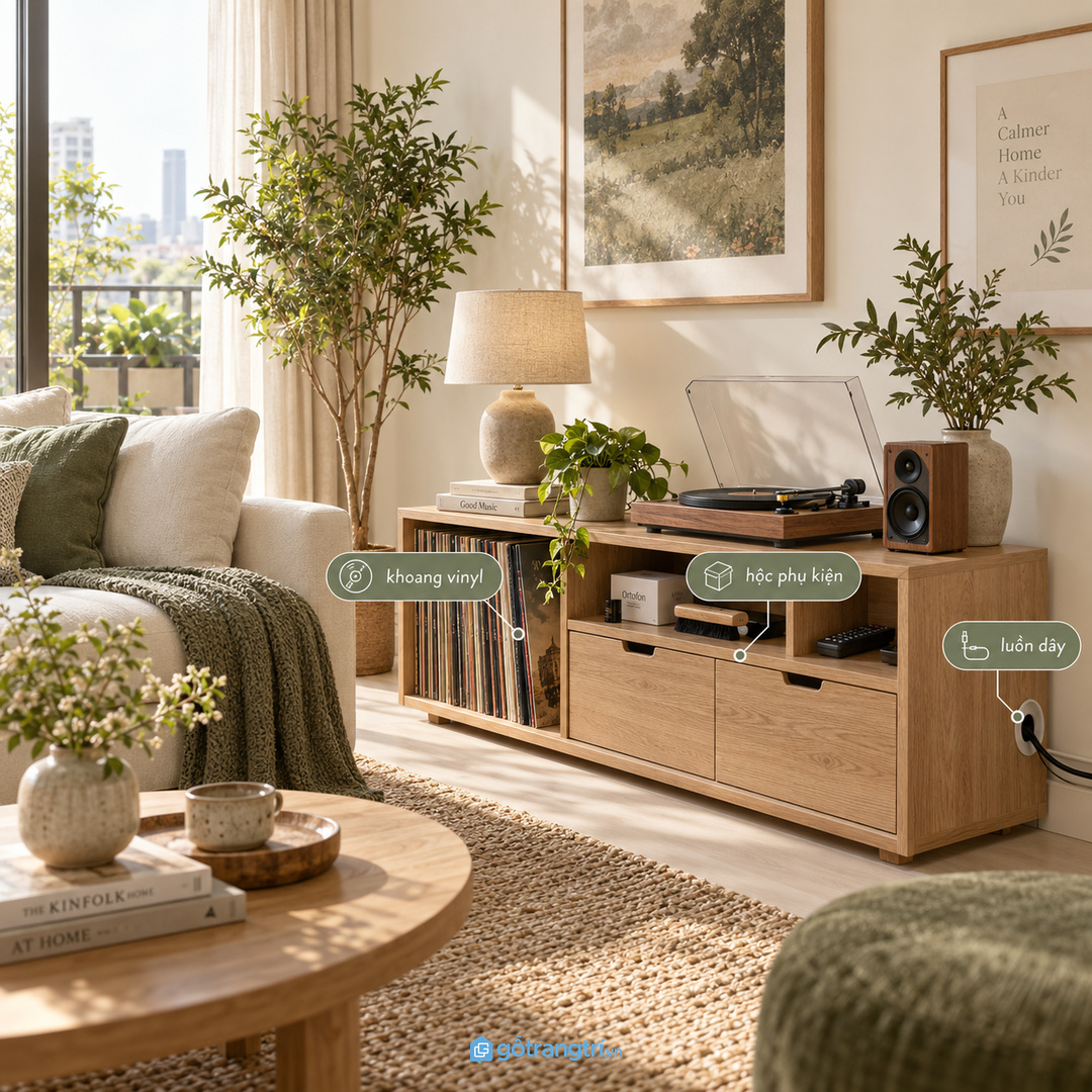 Người mới chơi đĩa than nên bắt đầu bằng hệ tủ dễ dùng và dễ mở rộng