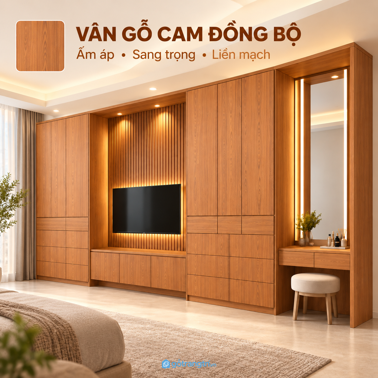 Bàn trang điểm có gương đèn thuận tiện sử dụng Bàn trang điểm có gương đèn thuận tiện sử dụng