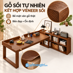 Chất liệu bền đẹp, bề mặt dễ sử dụng