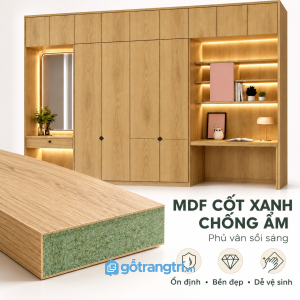 Chất liệu bền đẹp, phù hợp môi trường phòng ngủ
