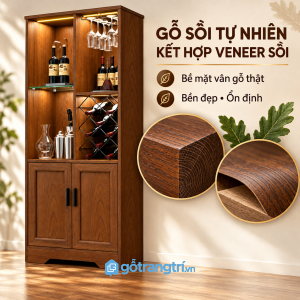 Chất liệu và bề mặt dễ phối nội thất