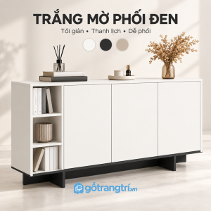 Dễ bố trí tại phòng khách, phòng ăn và hành lang