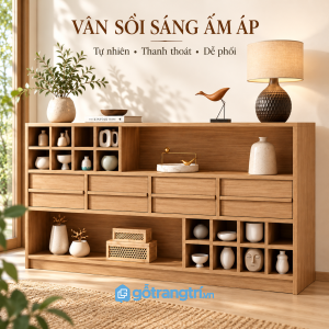 Dễ bố trí trong phòng khách và không gian sinh hoạt chung