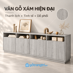 Dễ bố trí trong phòng khách và phòng ăn