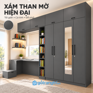 Dễ bố trí trong phòng ngủ nhỏ và căn hộ hiện đại