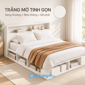 Dễ kết hợp với nội thất phòng ngủ chung cư