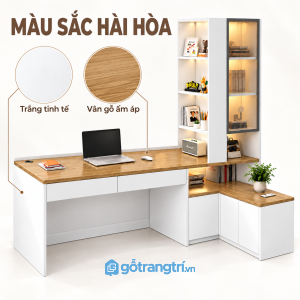 Dễ phối hợp với phòng làm việc và phòng ngủ