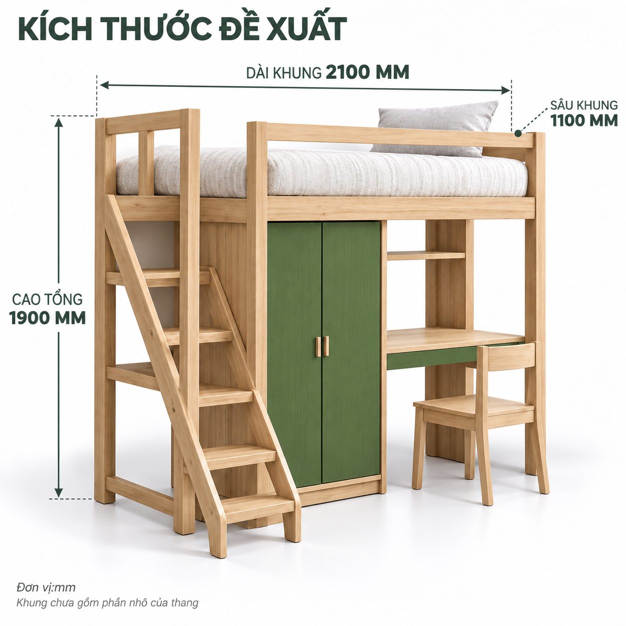 Kích thước khung đề xuất GHS-9193 dài 2100, sâu 1100, cao 1900 mm Kích thước khung đề xuất GHS-9193 dài 2100, sâu 1100, cao 1900 mm
