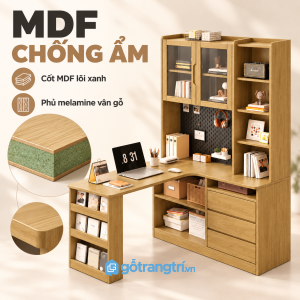 Hệ tủ và kệ nhiều tầng thuận tiện lưu trữ