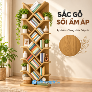 Phù hợp phòng khách, phòng đọc sách và góc làm việc