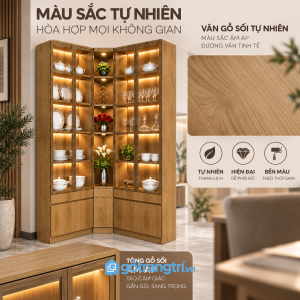 Phù hợp phòng khách và những góc tường cần tận dụng