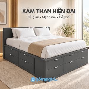 Phù hợp phòng ngủ chung cư và nhiều phong cách nội thất