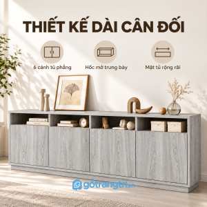 Thiết kế 5 cánh dáng dài gọn và hiện đại